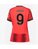 AC Milan Olivier Giroud #9 Kotipaita Naisten 2023-24 Lyhythihainen
